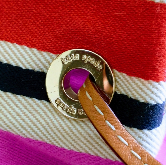 Kate Spade Stevie Canvas Diaper Bag - Picture 3 of 16